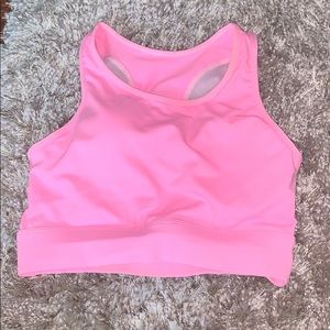 Pink NVGTN sports bra/tank
